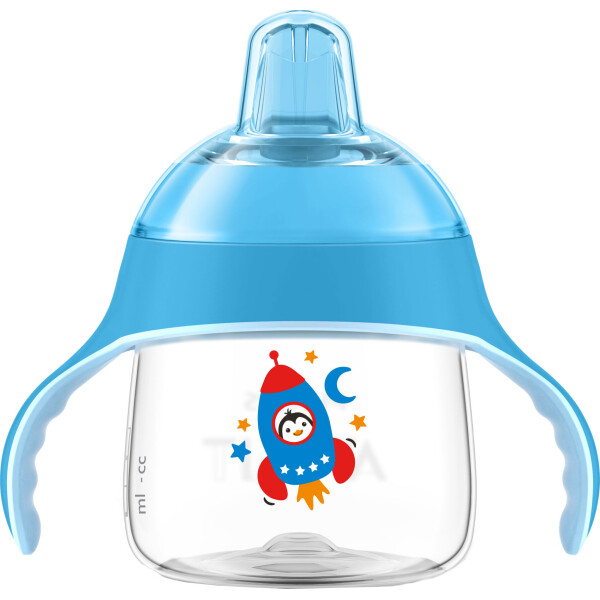 

Чашка-непроливайка Philips Avent с носиком 200 мл 6 мес+ Голубая (SCF746/02)