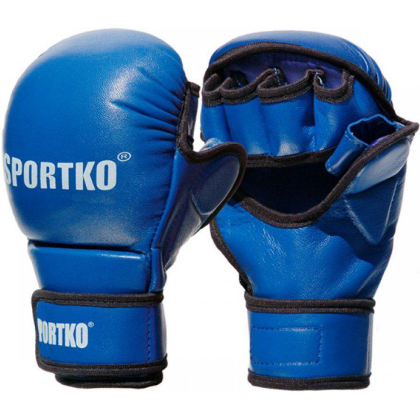 

Перчатки для MMA с открытыми пальцами Sportko ПК-7 синие L/XL (6369)