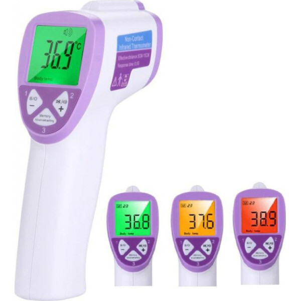 

Инфракрасный бесконтактный термометр Non contact Termo control 4 в 1