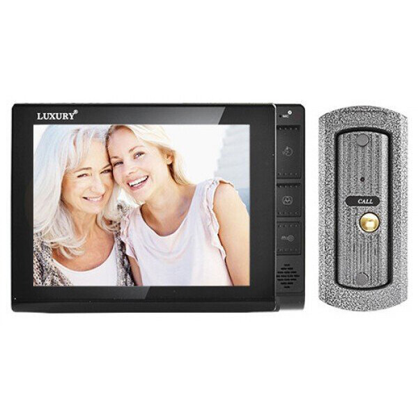 

Видеодомофон Enycam Luxury 806 R2, черный, цветной, память, SD
