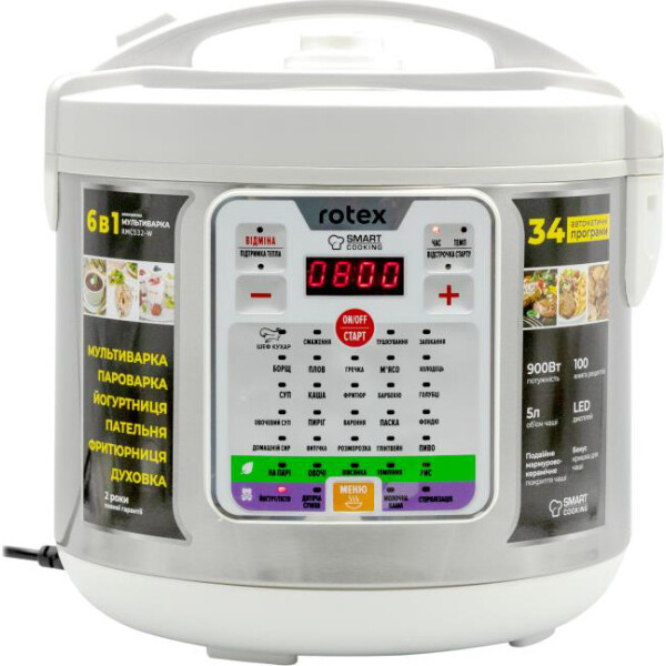 

Мультиварка Rotex RMC532-W
