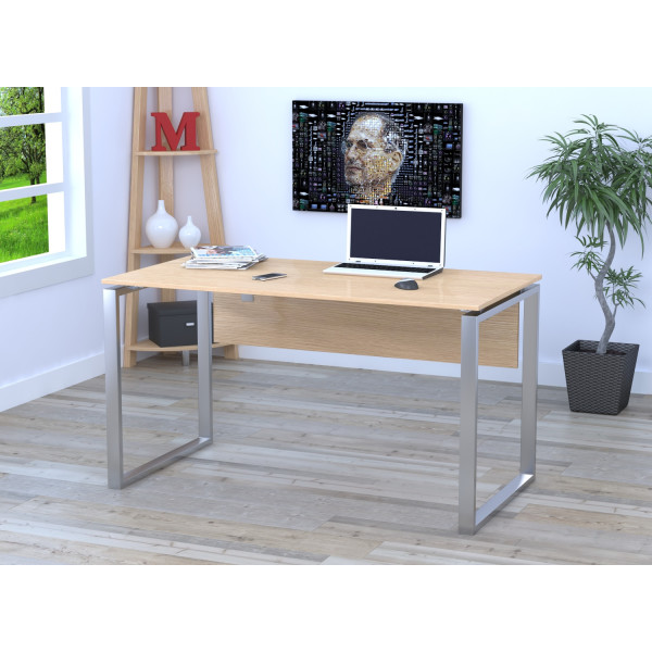 

Письменный стол Loft design Q-135 с царгой Дуб Борас