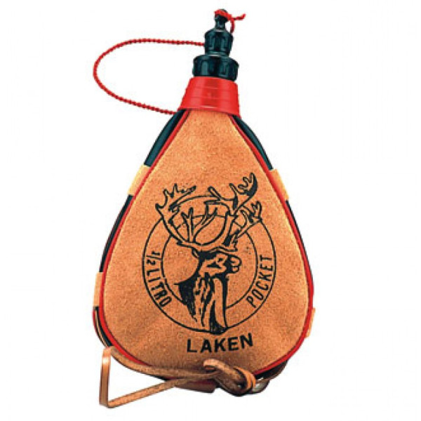 

Фляга Laken Leather canteen 1 L. straight form