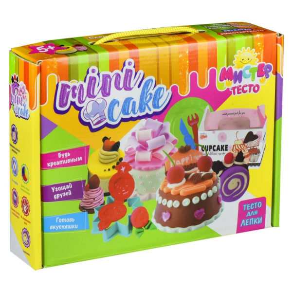 

Набор для креативного творчества Strateg "Мистер тесто "Mini cake" (71204 )