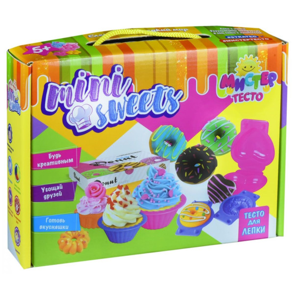 

Набор для креативного творчества Strateg "Мистер тесто "Mini sweets" (71203)