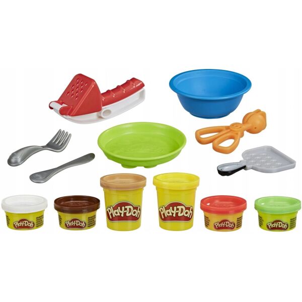 

Игровой набор Hasbro Play-Doh Кухонные принадлежности SPAGHETTI N MEATBALLS PLAYSET (E7253_E8680)