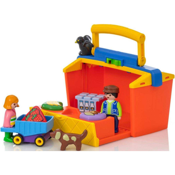 

Конструктор Playmobil Переносной рынок (9123)