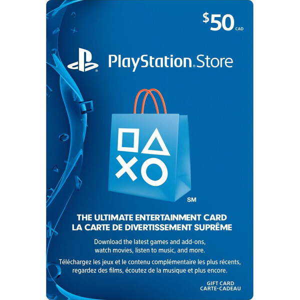

Цифровой код Сони PlayStation Network пополнение бумажника (счета) своего аккаунта на сумму 50 usd, US-регион