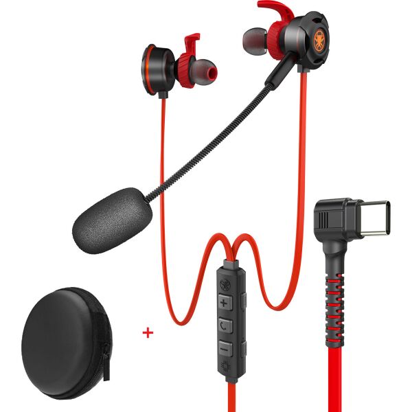 

Наушники Plextone G30 Type-C Red + кейс