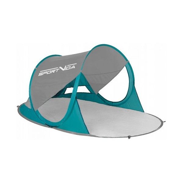 

Палатка пляжная SportVida 190 x 120 см SV-WS0008 Grey/Green