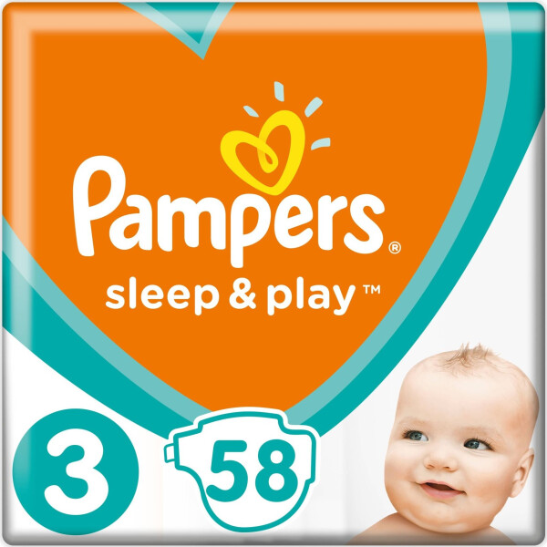 

Подгузники Pampers Sleep&Play 3 (6-10 кг), 58 шт.