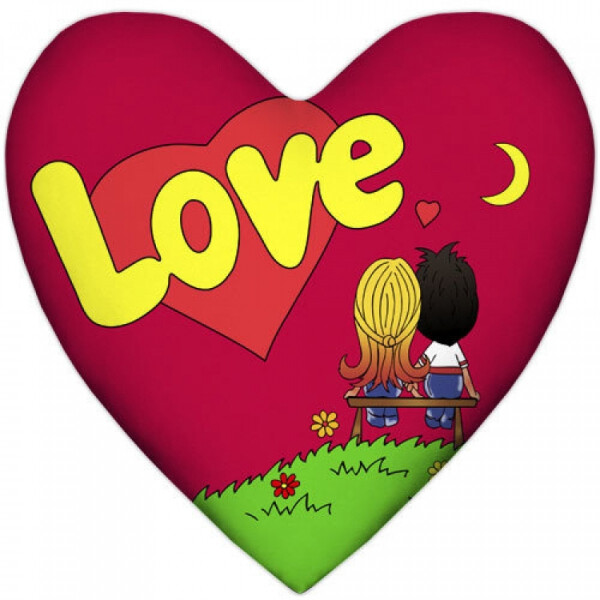 

Подушка Love is сердце Red FOR Арт.123753