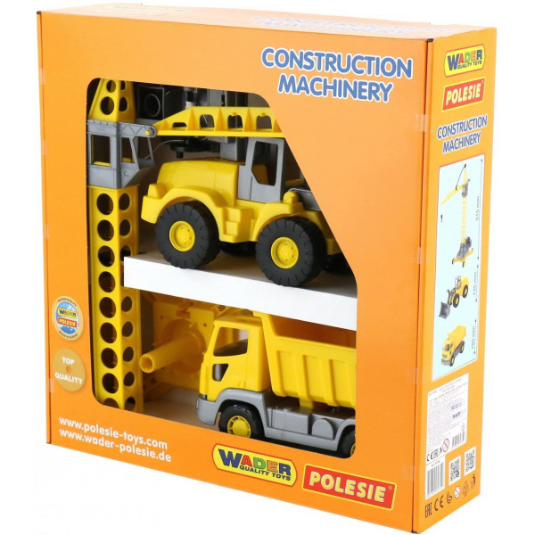 

Игровой набор Wader (Полесье) строительной техники Агат (57150)
