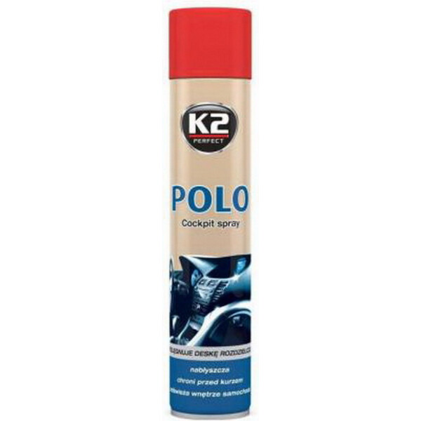 

Полироль для панели (клубника) K2 POLO COCKPIT 600ml (K406)