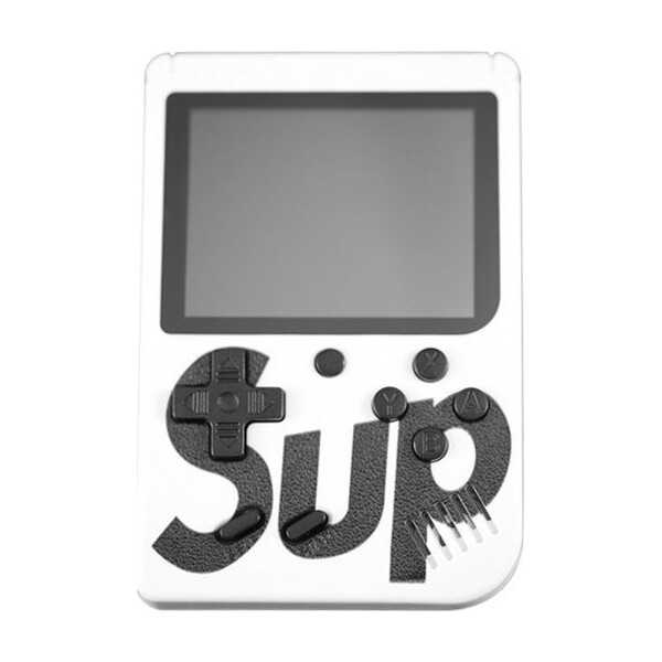 

портативная ретро приставка 400 игр Dendy денди SEGA 8bit SUP Game Box белый