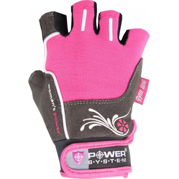 

Перчатки для фитнеса и тяжелой атлетики Power System Woman’s Power PS-2570 Pink M(00024774)