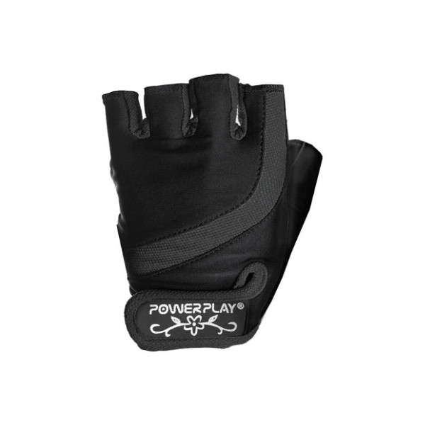 

Перчатки для фитнеса и тяжелой атлетики PowerPlay 2311 женские черные XS