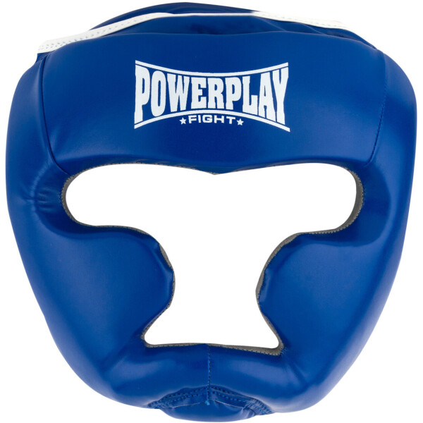 

Боксерский шлем тренировочный PowerPlay 3068 PU + Amara Сине белый XS