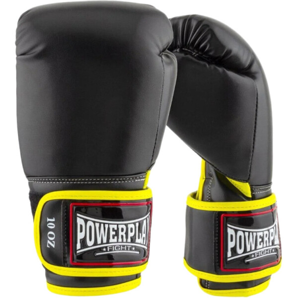 

Боксерские перчатки PowerPlay 3074 черные 12 унций