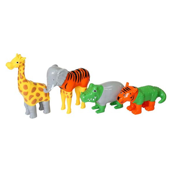 

Пазл 3D детский магнитные животные POPULAR Playthings Mix or Match (PPT-62000)