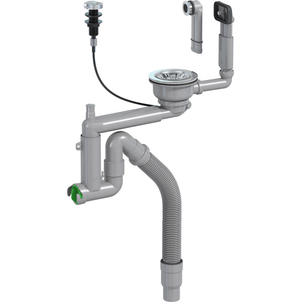 

Сифон для мойки PREVEX Smartloc d114, полуавтомат, 41R13919