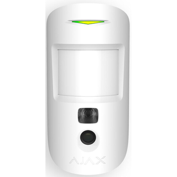 

Беспроводный датчик движения Ajax MotionCam white с фотофиксацией событий