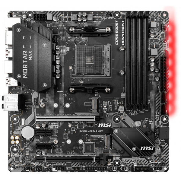 

Материнская плата MSI B450M MORTAR MAX