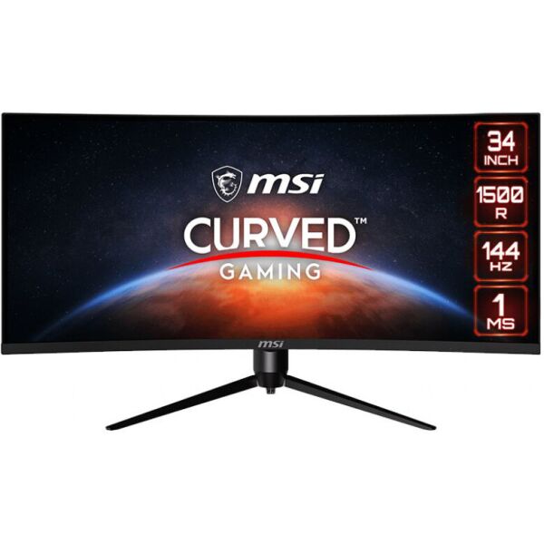 

34" MSI Optix MAG342CQR (MAG342CQR) Black