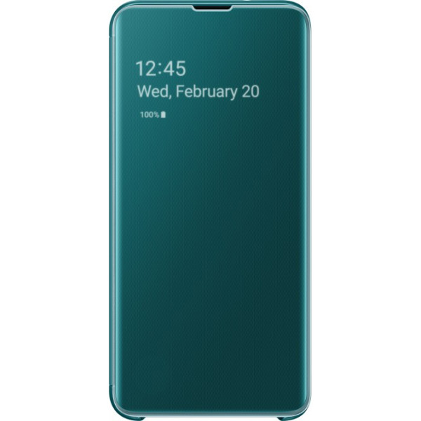 

Samsung S10e Clear View Cover Green EF-ZG970CGEGRU