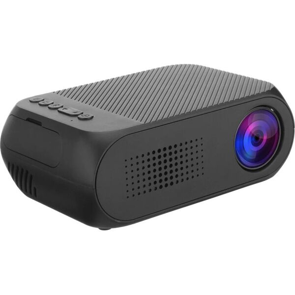 

Портативный проектор Projector LED YG-320 Mini 700 lumen с динамиком мультимедийный проектор, поддержка 1080р Черный