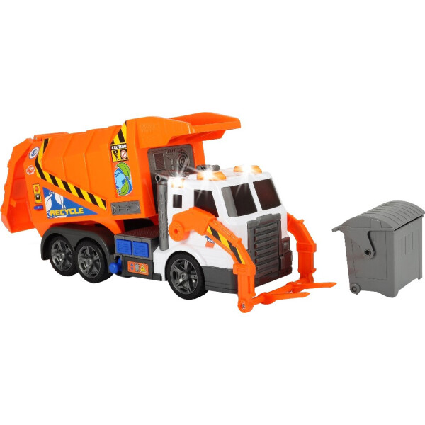 

Автомобиль Dickie Toys Мусоровоз с контейнером и подъемником (1137000)