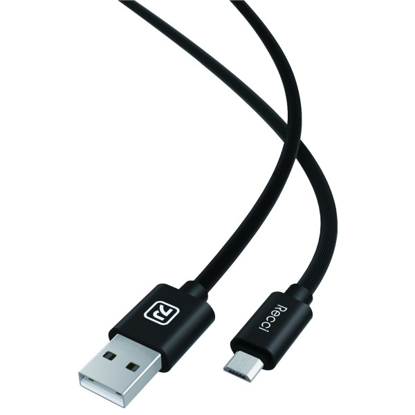 

Кабель Recci Puff RCM-U150 Micro 1,5м Black