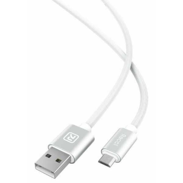 

Кабель Recci Puff RCM-U150 Micro 1,5м White