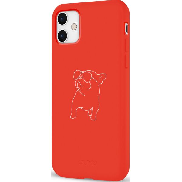 

Чехол Pump Silicone Case Pug With для iPhone 11