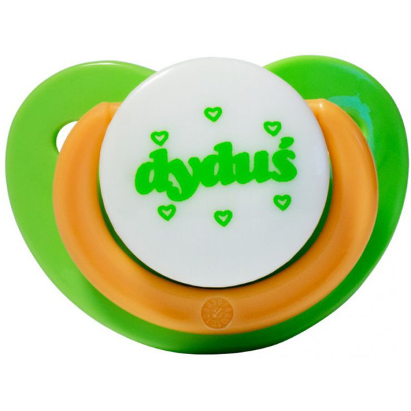 

Пустышка силиконовая ортодонтическая Dydus SG 81 3+ green