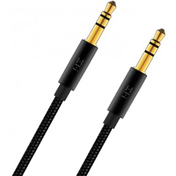 

Кабель ZMI AUX Audio braided cable 1m black (AL103)