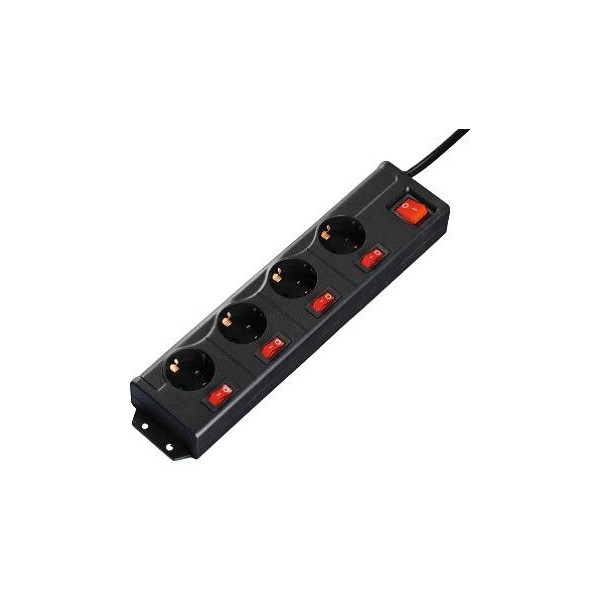

Сетевой фильтр Hama 1.4 м Черный (00137257)