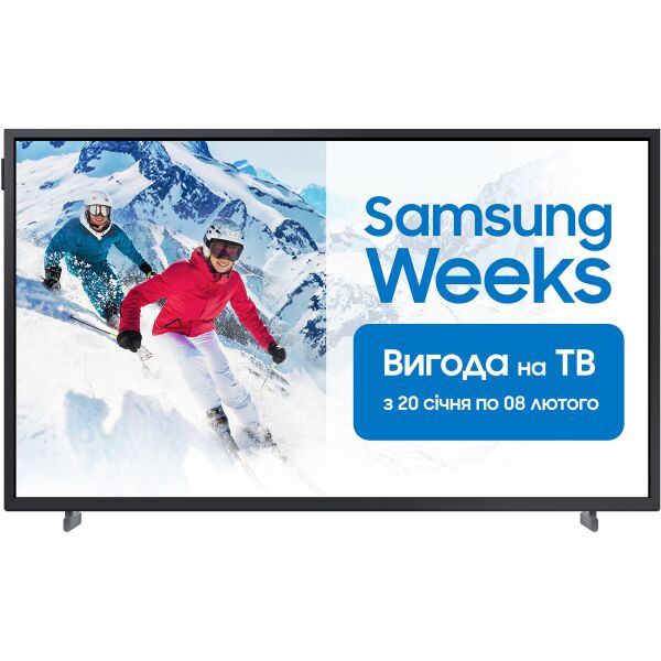 

Телевизор 32" Samsung QE32LS03TCUXUA Black