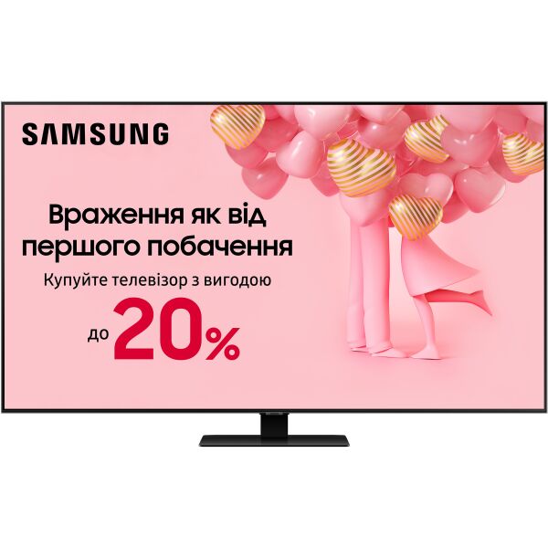 

Телевизор 85" Samsung QE85Q80TAUXUA Smart TV Black