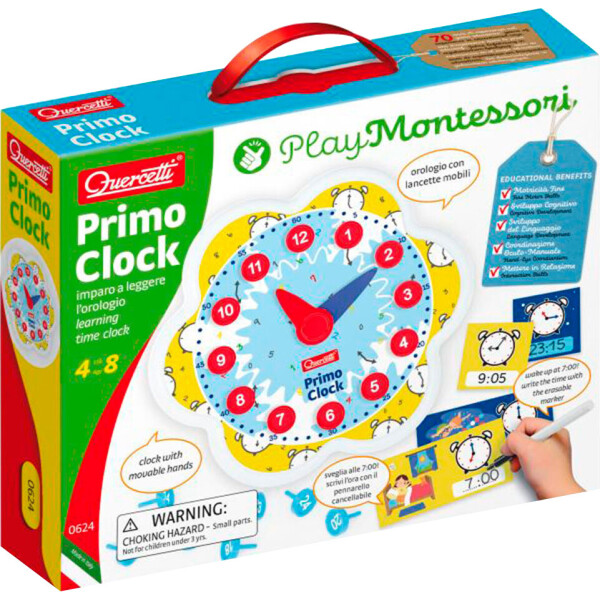 

Игра настольная QUERCETTI Paly Montessori Первые часы (0624-Q)