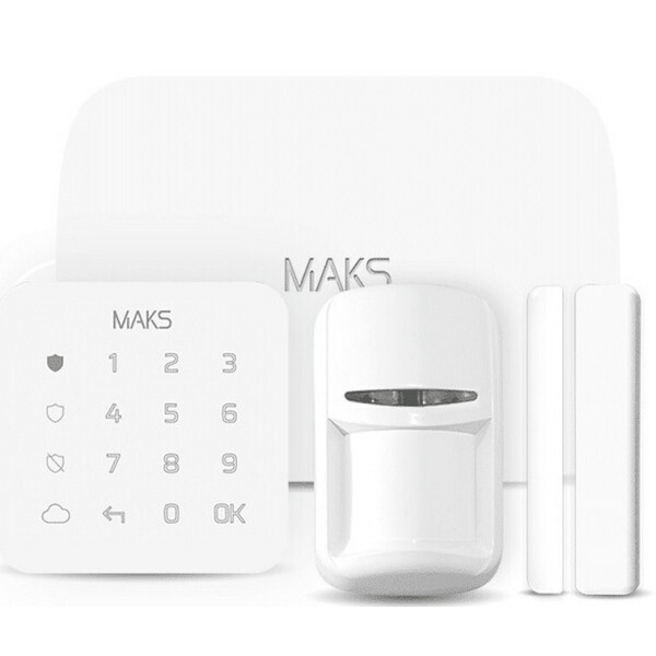 

Комплект беспроводной сигнализации MAKS PRO WiFi KIT white