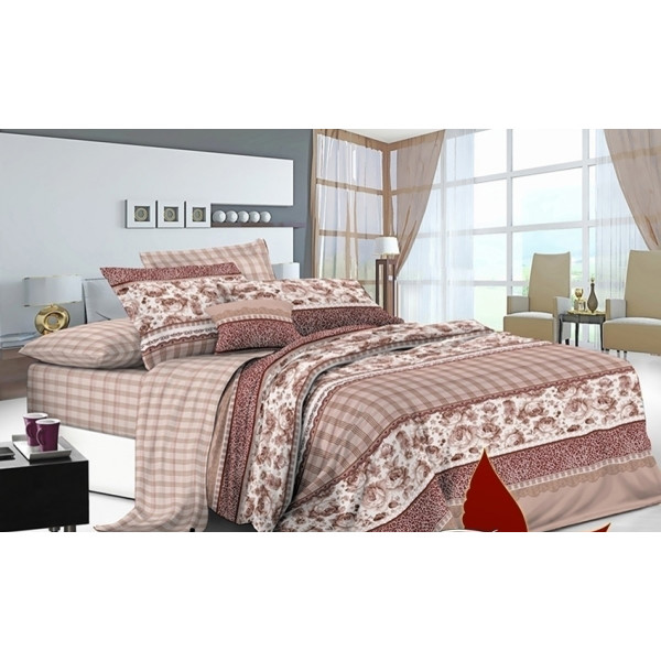 

Комплект постельного белья ТМ TAG Евро 200x220 см R-1722