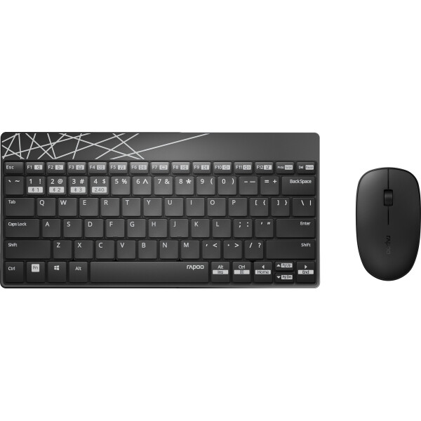 

Клавиатура Rapoo 8000M wireless black (63920)
