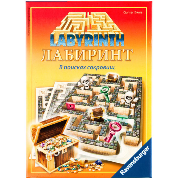 

Логическая игра Ravensburger Лабиринт-в поисках сокровищ (26584)