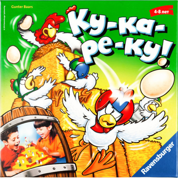 

Развлекательная игра Ravensburger Ку-Ка-Ре-Ку! (21104)