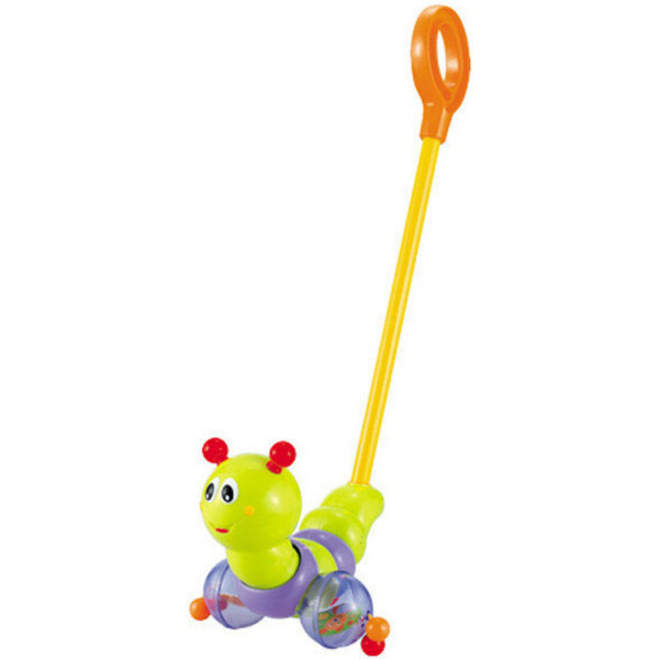 

Игрушка каталка Huile Toys Гусеница 686/9147