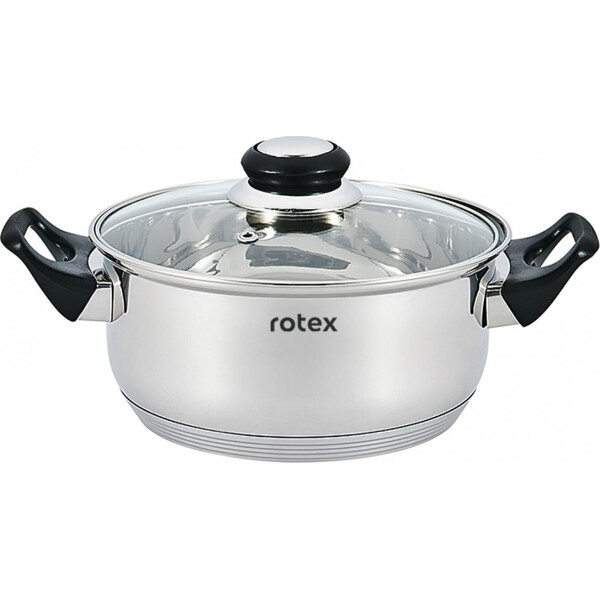 

Кастрюля Rotex 7 л (RC011-26 Bergamo)
