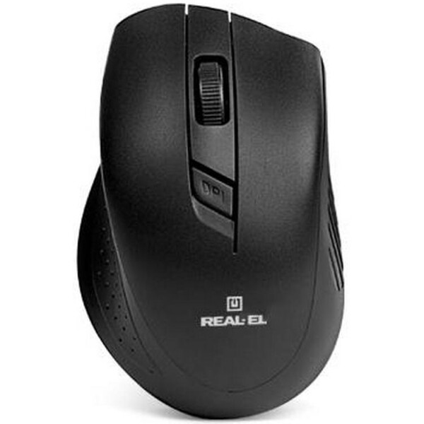 

Мышь беспроводная REAL-EL RM-300 Black/Grey USB
