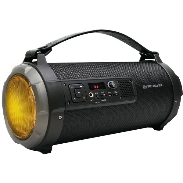 

Портативный музыкальный центр бумбокс REAL-EL X-720