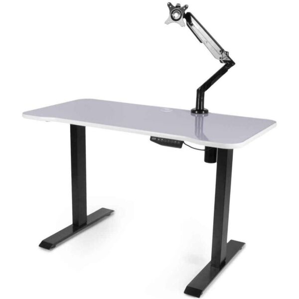 

Регулируемый стол Barsky StandUp Memory white electric 1 motor HPL 1200*600 BSU_el-08 с кабель-менеджментом и кронштейном для монитора BSU_el-08/BCM-02/BF-01